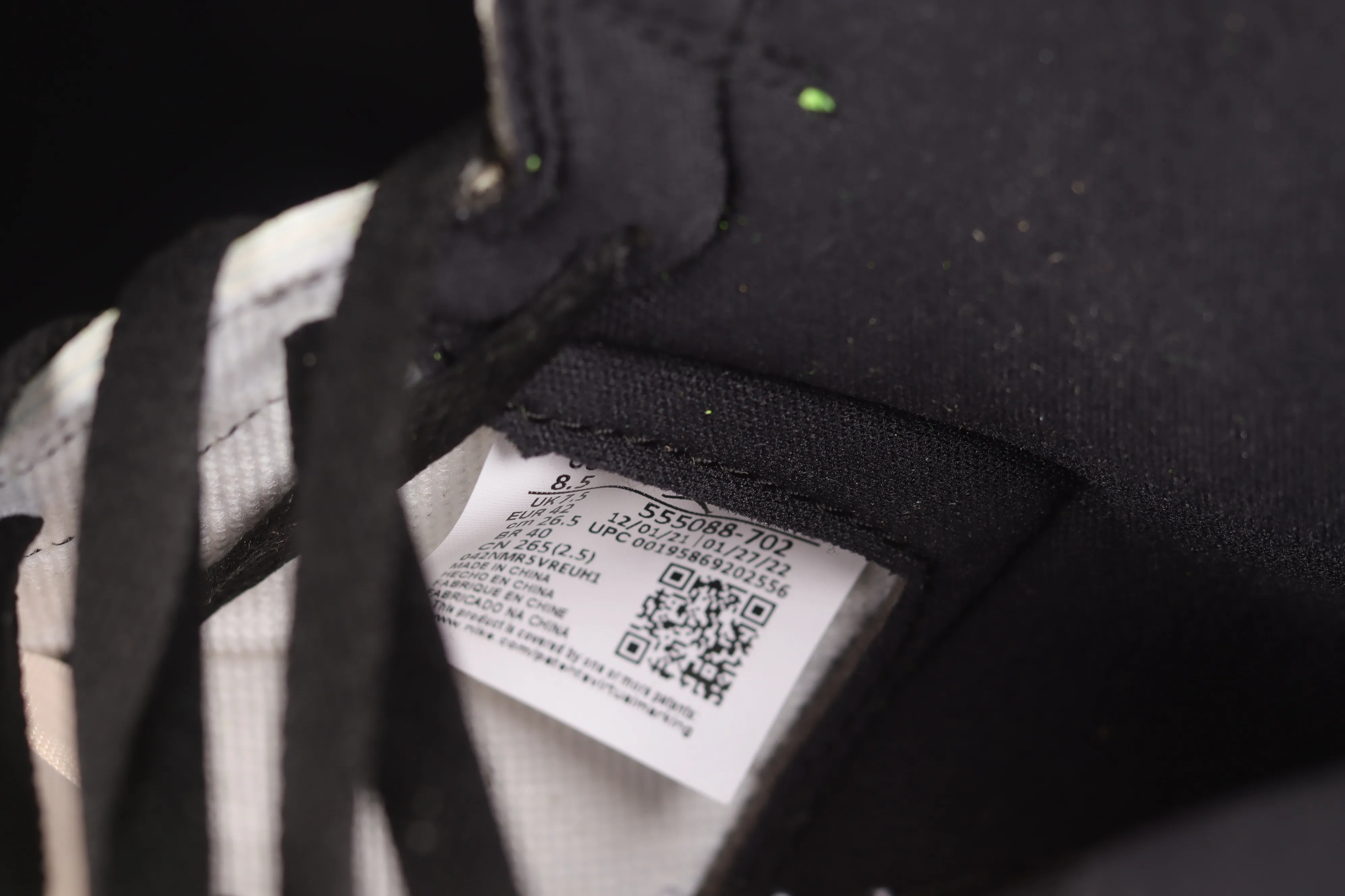 All categories Air Jordan Jordan series basketball shoes Air Jordan 1 High pure original version Air Jordan 1 High OG "Volt" AJ1 Joe 1 new fluorescent green 555088-702